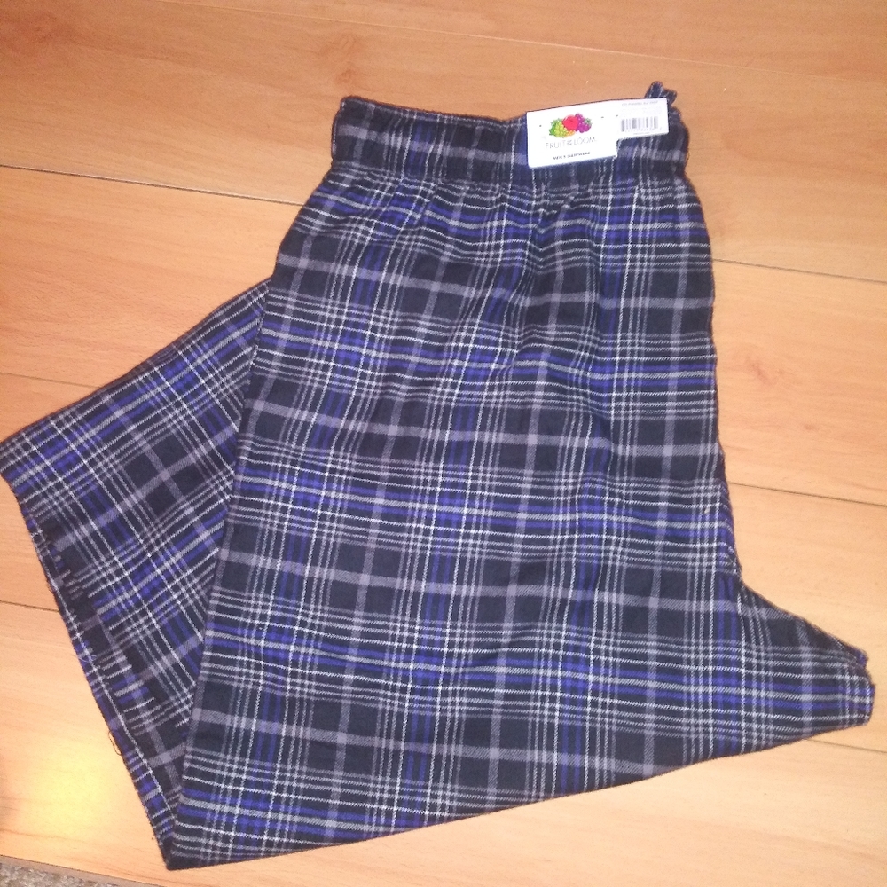Fruit of the loom, light flannel lounge pants